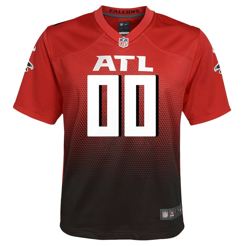 Atlanta Falcons Youth Alternate Custom Game Jersey Red