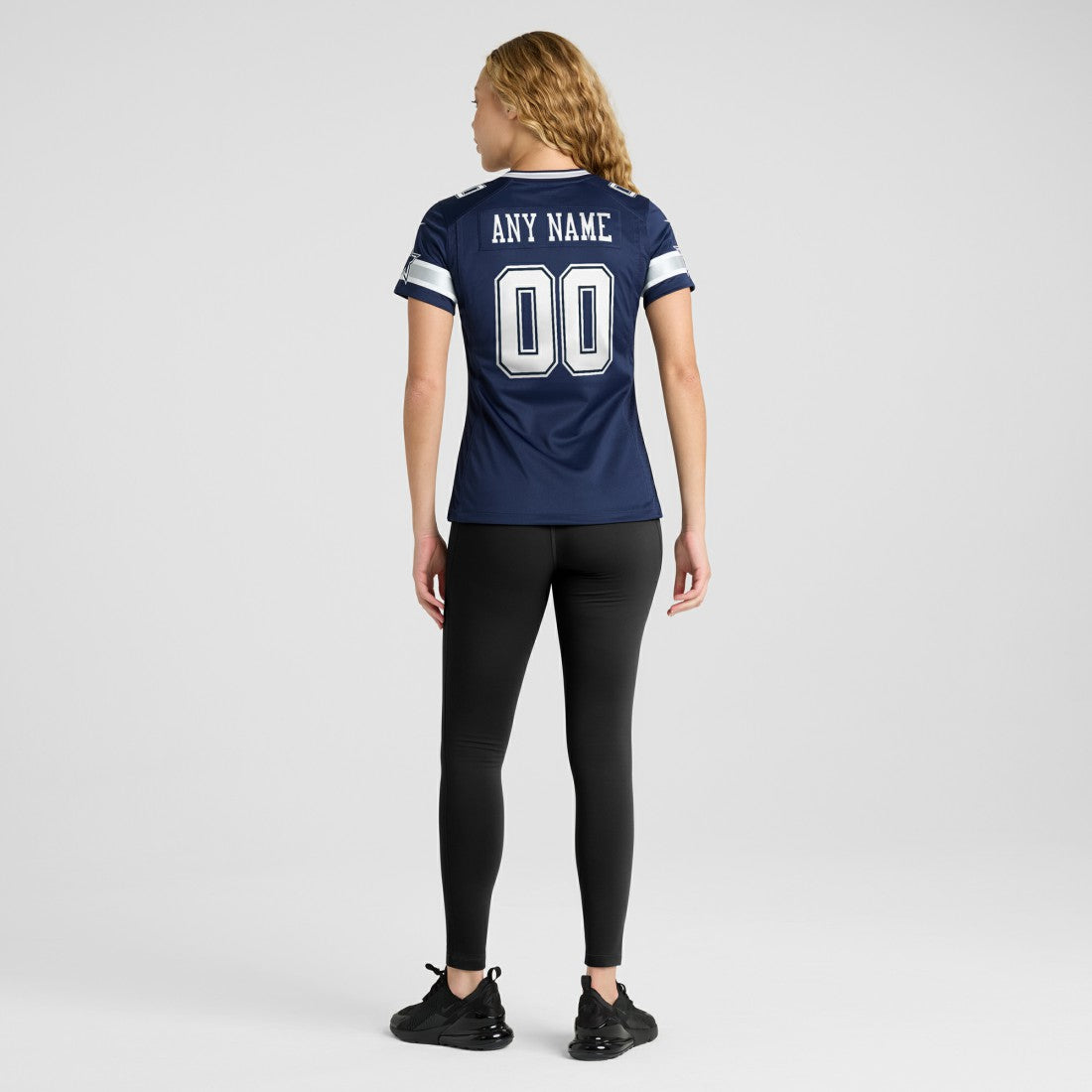 Dallas Cowboys Women's Custom Game Jersey Navy