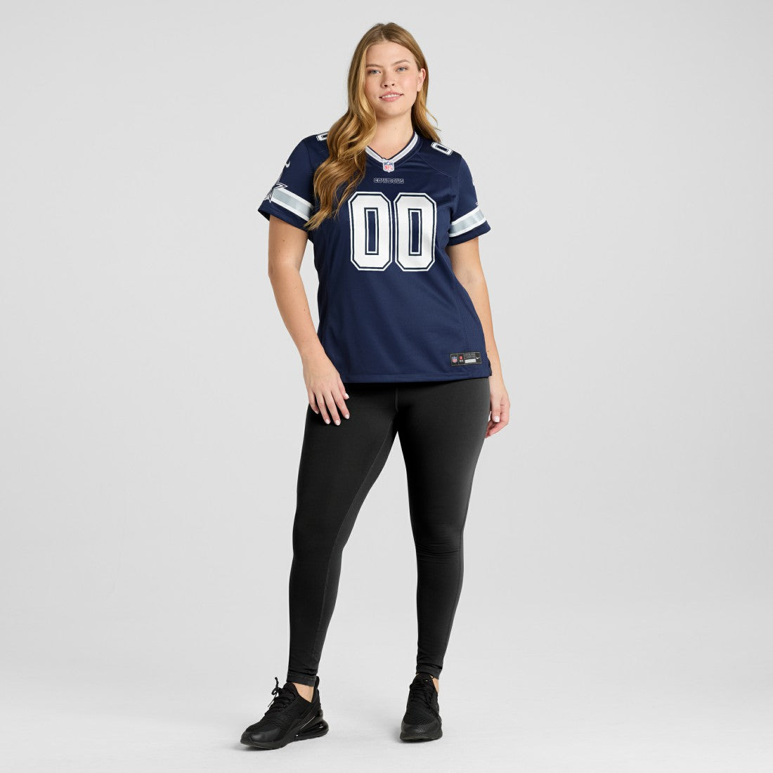 Dallas Cowboys Women's Custom Game Jersey Navy
