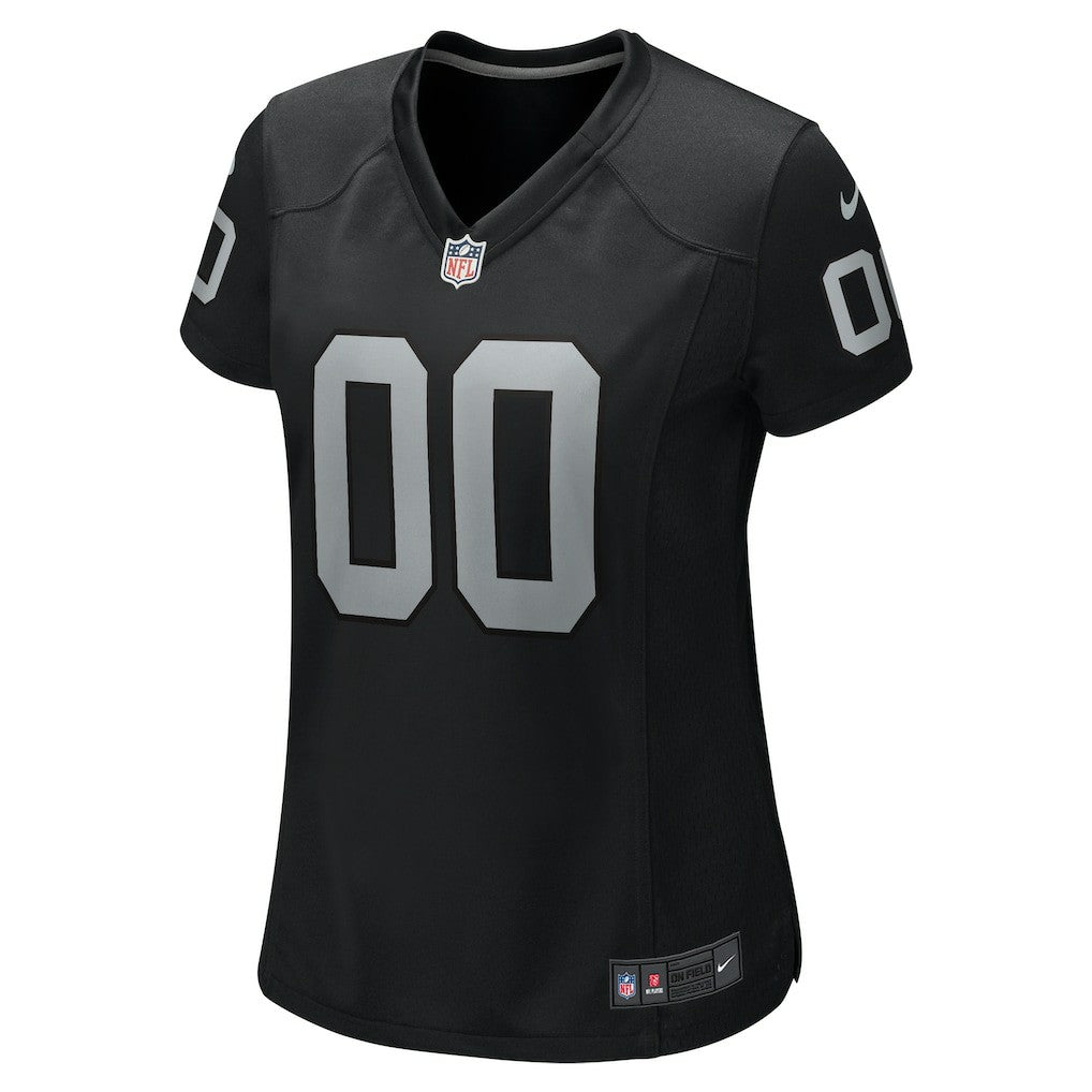Las Vegas Raiders Women's Custom Game Jersey Black