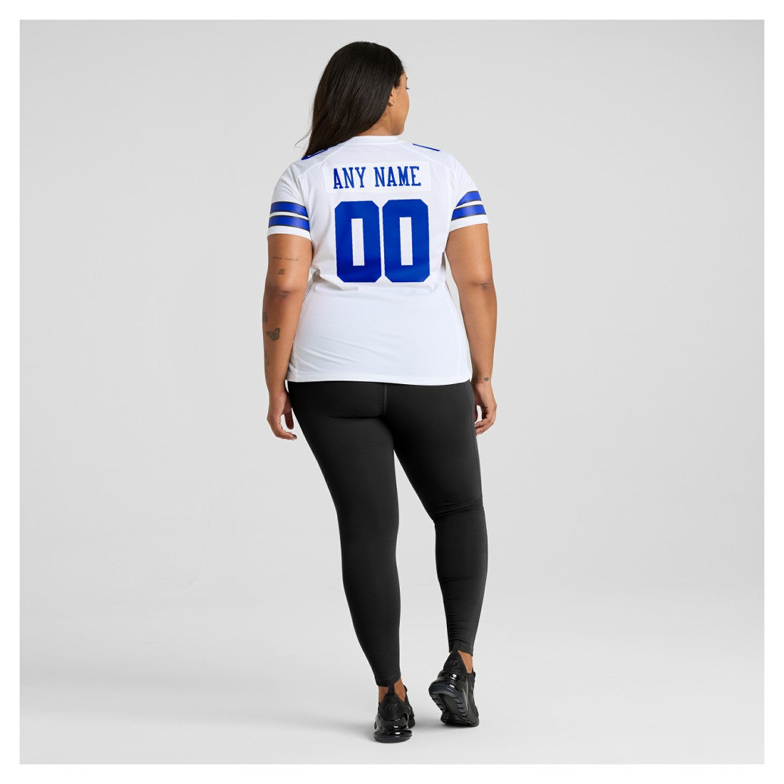Dallas Cowboys Women's Custom Game Jersey White