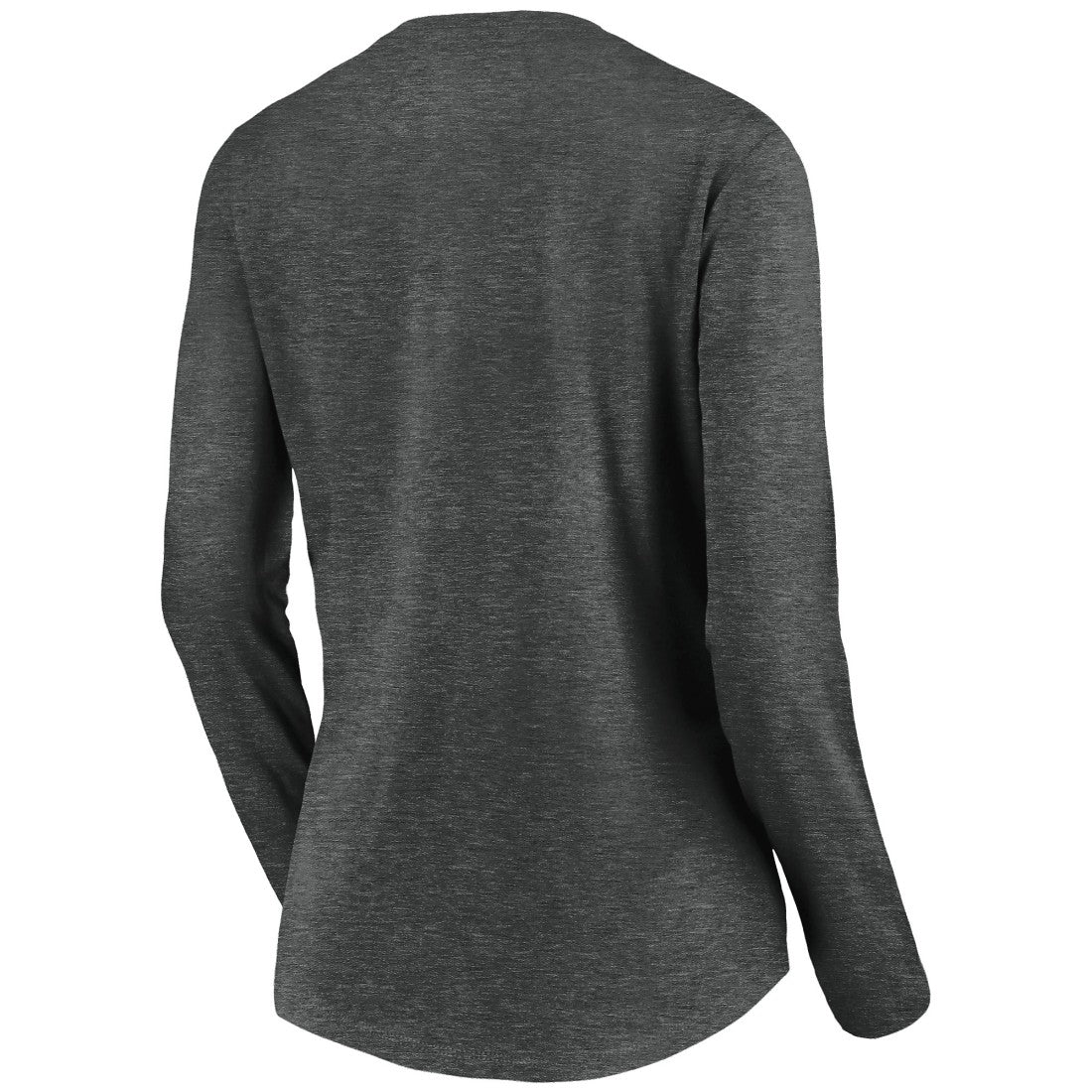 Tampa Bay Buccaneers Women's Victory Arch Long Sleeve V-Neck T-Shirt Heather Gray