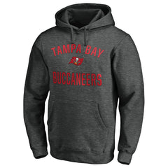 Tampa Bay Buccaneers Victory Arch Pullover Hoodie Heather Charcoal