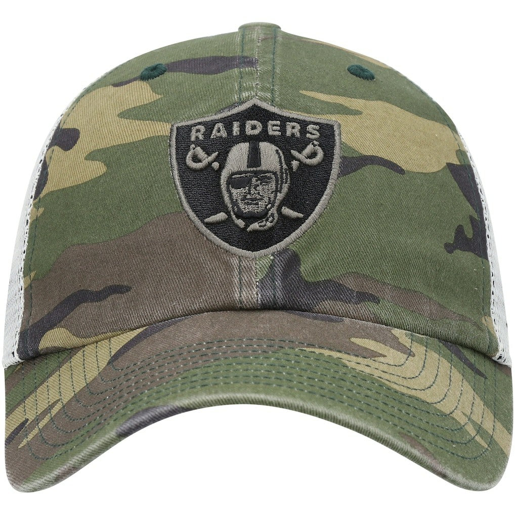 Las Vegas Raiders '47 Branson Trucker Clean Up Hat Camo
