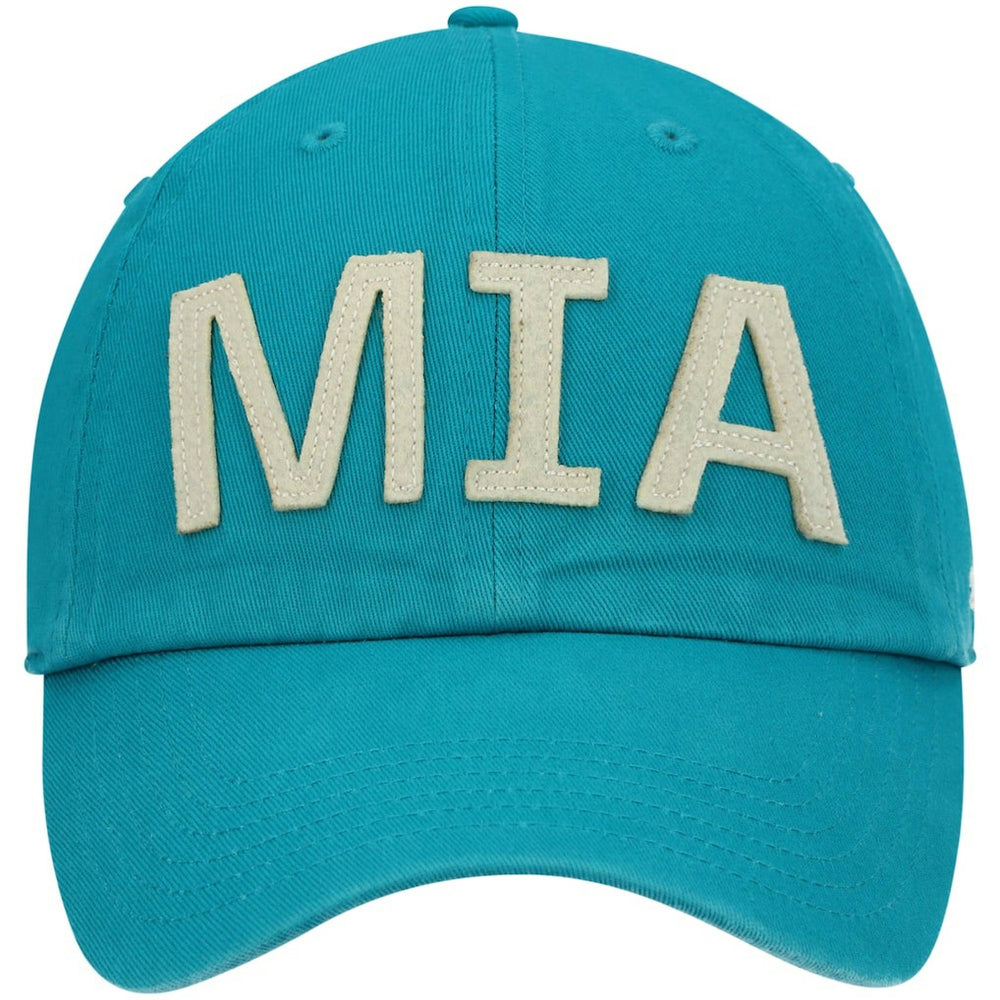 Miami Dolphins '47 Women's Finley Clean Up Adjustable Hat Aqua