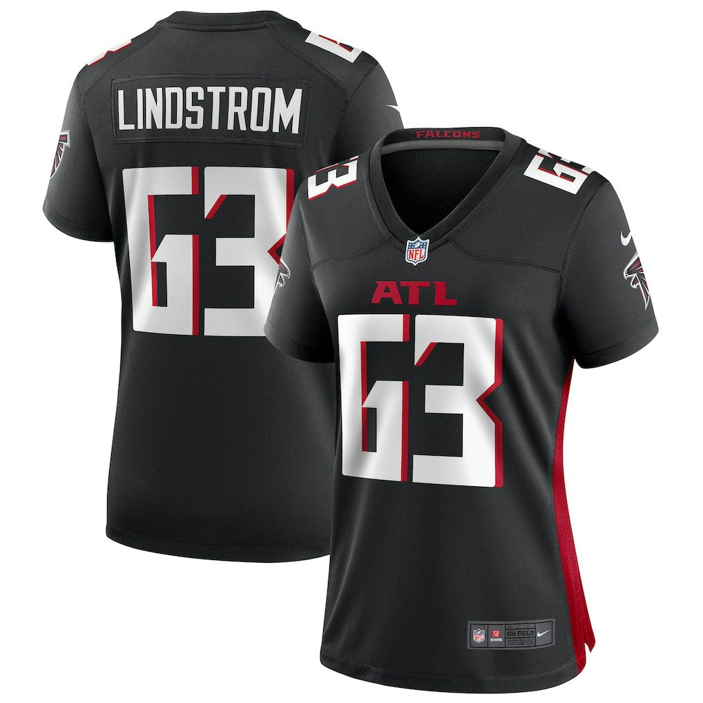 Chris Lindstrom Atlanta Falcons Women's Game Jersey Black