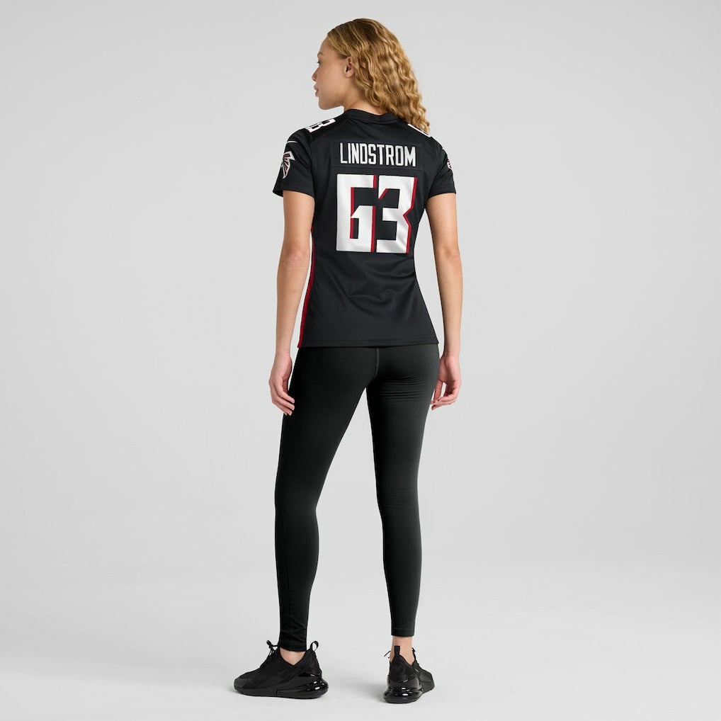 Chris Lindstrom Atlanta Falcons Women's Game Jersey Black