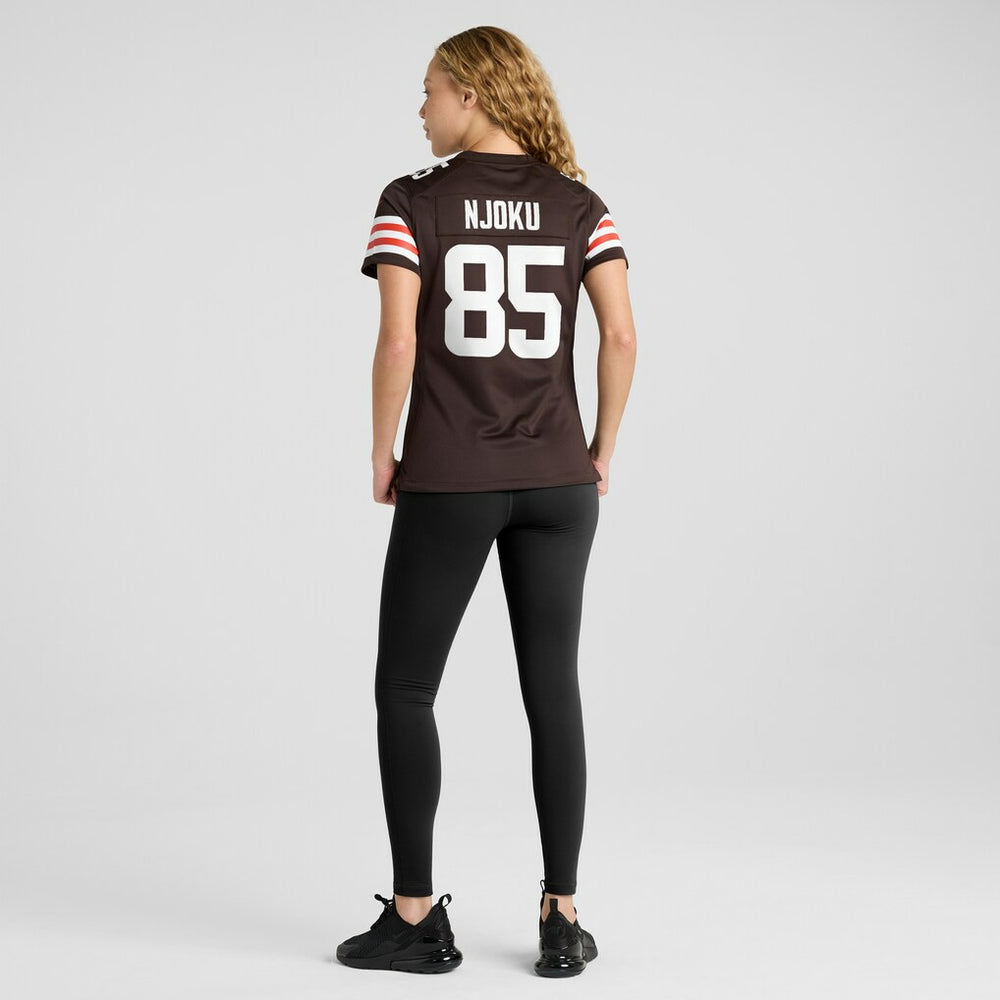 David Njoku Cleveland Browns Women's Player Game Jersey Brown