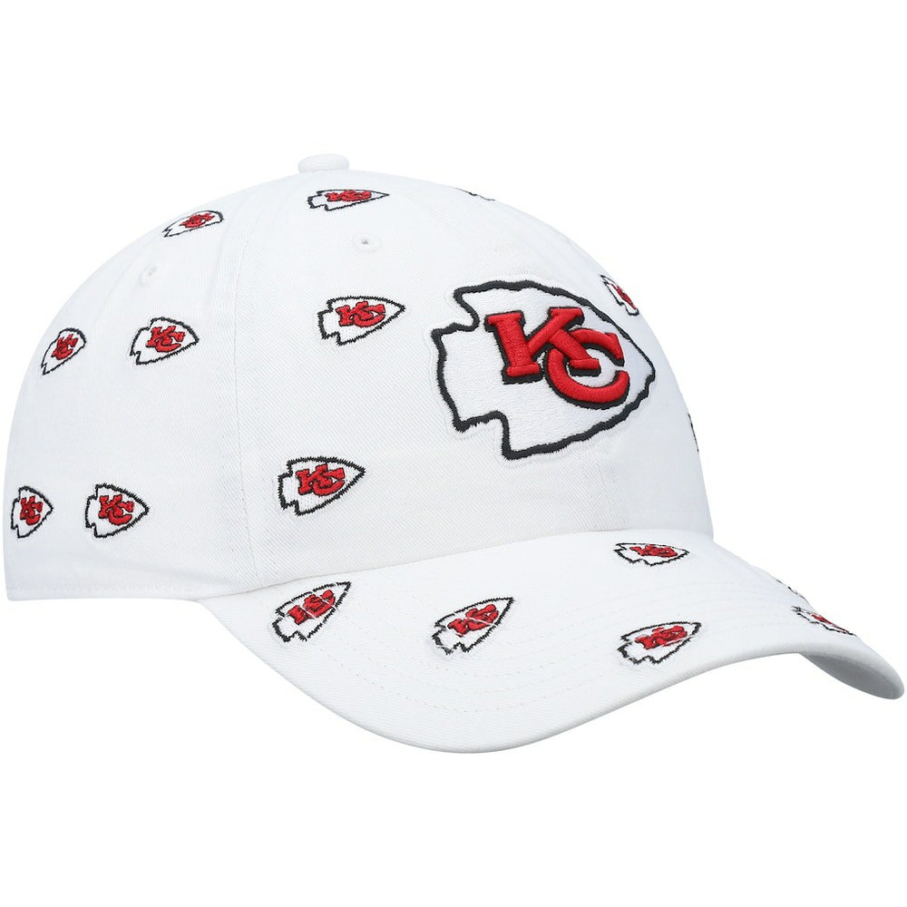 Kansas City Chiefs '47 Women's Confetti Clean Up Adjustable Hat White