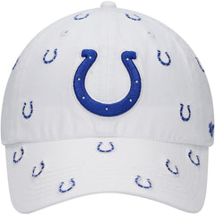 Indianapolis Colts '47 Women's Confetti Clean Up Adjustable Hat White