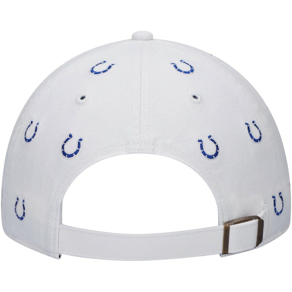 Indianapolis Colts '47 Women's Confetti Clean Up Adjustable Hat White