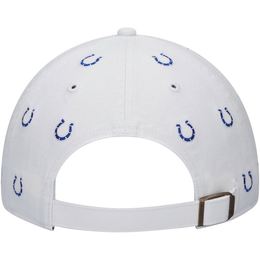 Indianapolis Colts '47 Women's Confetti Clean Up Adjustable Hat White