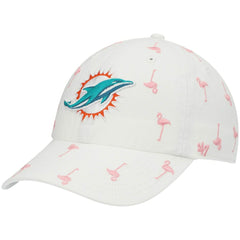 Miami Dolphins '47 Women's Confetti Clean Up Adjustable Hat White