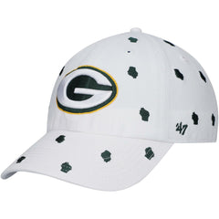Green Bay Packers '47 Women's Confetti Clean Up Adjustable Hat White