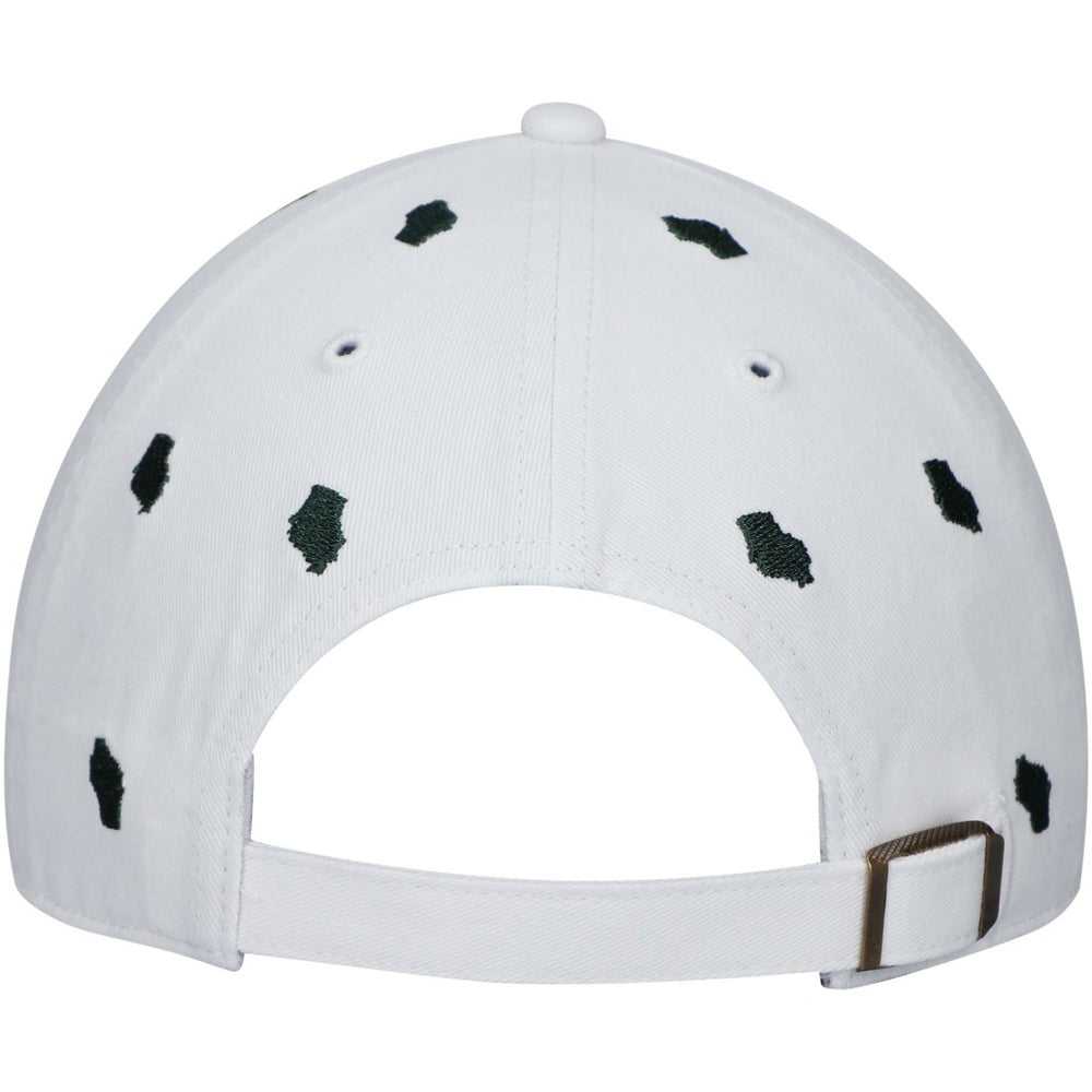 Green Bay Packers '47 Women's Confetti Clean Up Adjustable Hat White