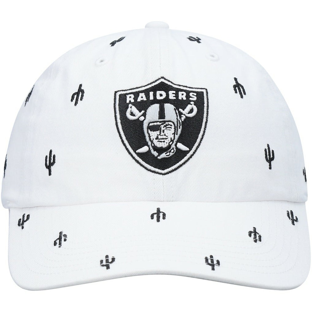 Las Vegas Raiders '47 Women's Confetti Clean Up Adjustable Hat White