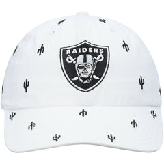 Las Vegas Raiders '47 Women's Confetti Clean Up Adjustable Hat White