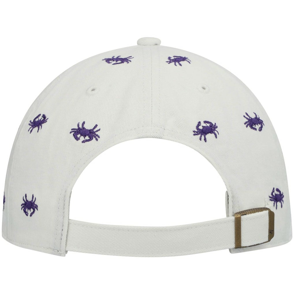 Baltimore Ravens '47 Women's Confetti Clean Up Adjustable Hat White