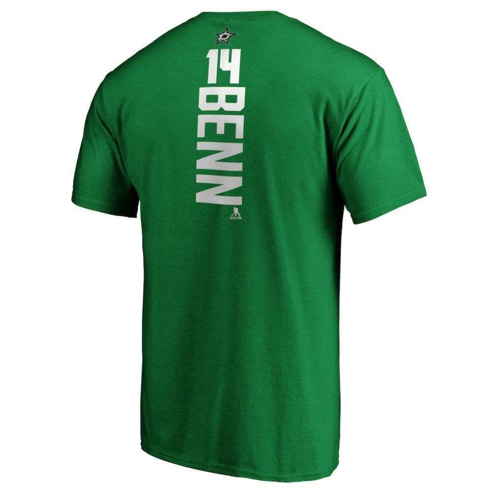 NHL Jamie Benn Dallas Stars Playmaker T-Shirt - Kelly Green