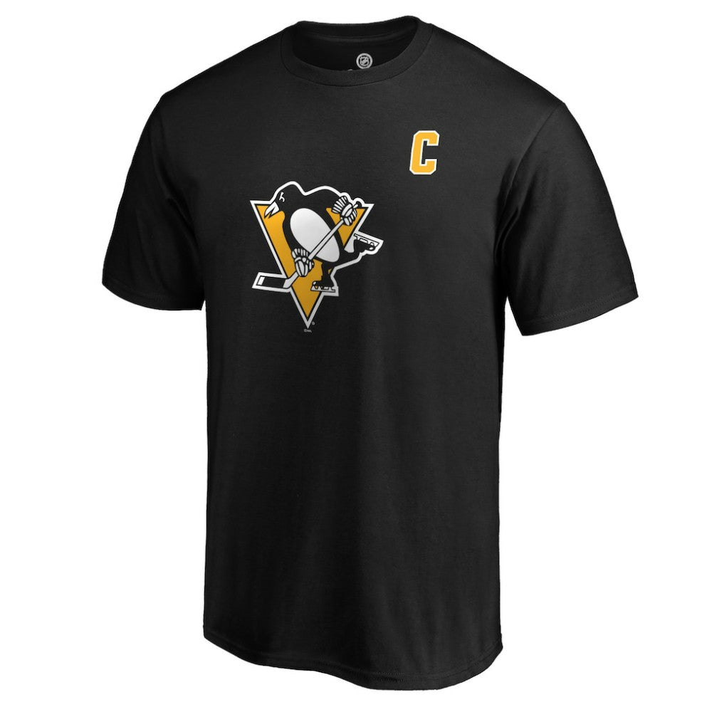 NHL Sidney Crosby Pittsburgh Penguins Playmaker T-Shirt - Black