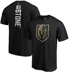 NHL Mark Stone Vegas Golden Knights Playmaker T-Shirt - Black