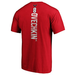 NHL Alexander Ovechkin Washington Capitals Playmaker T-Shirt - Red
