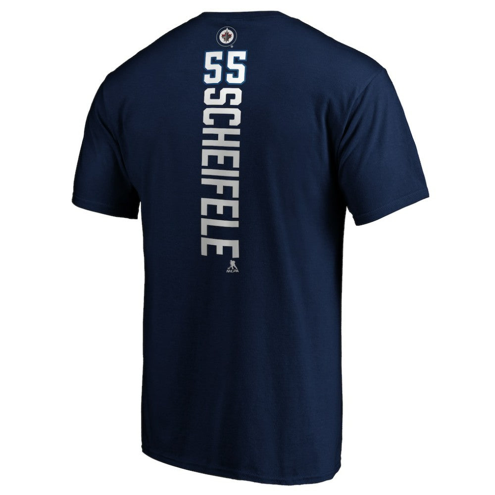 NHL Mark Scheifele Winnipeg Jets Playmaker T-Shirt - Navy