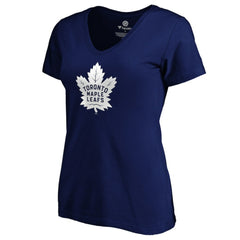 NHL Auston Matthews Toronto Maple Leafs Women's Playmaker V-Neck T-Shirt - Royal