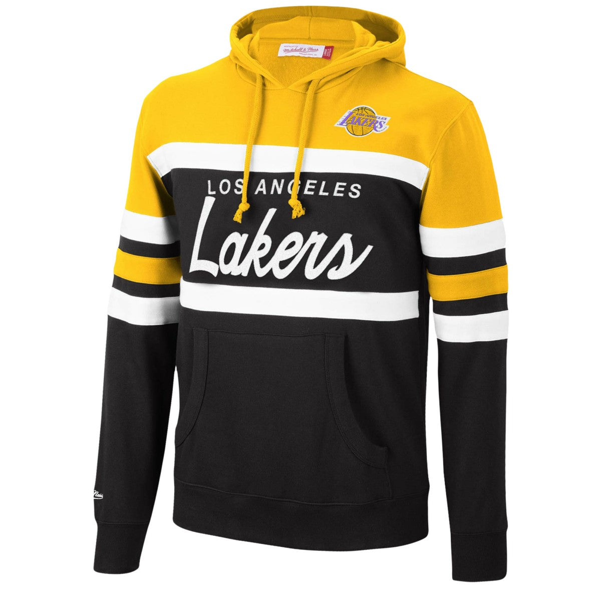 Los Angeles Lakers Head Coach Pullover Hoodie Gold/Black