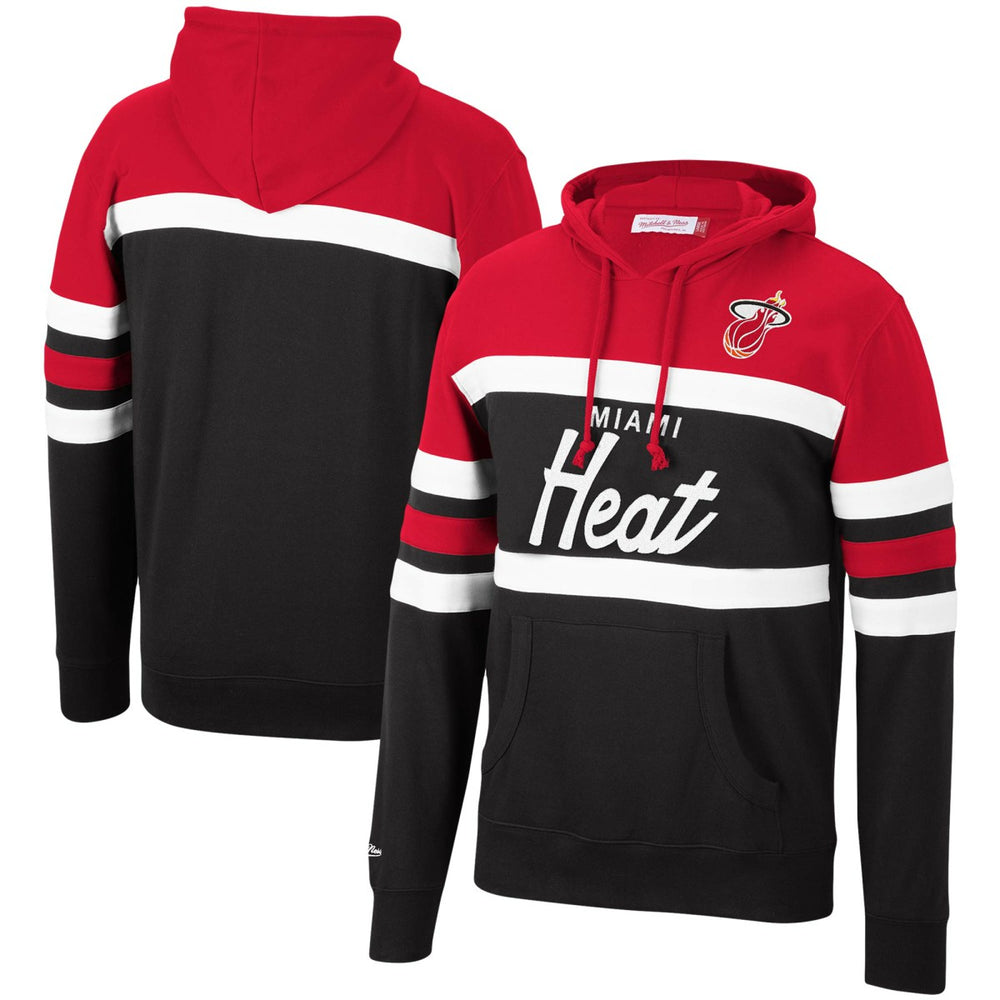 Miami Heat Head Coach Pullover Hoodie Red/Black