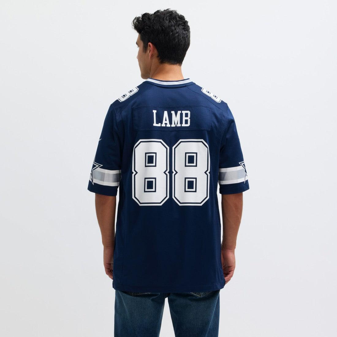 CeeDee Lamb Dallas Cowboys Game Jersey Navy