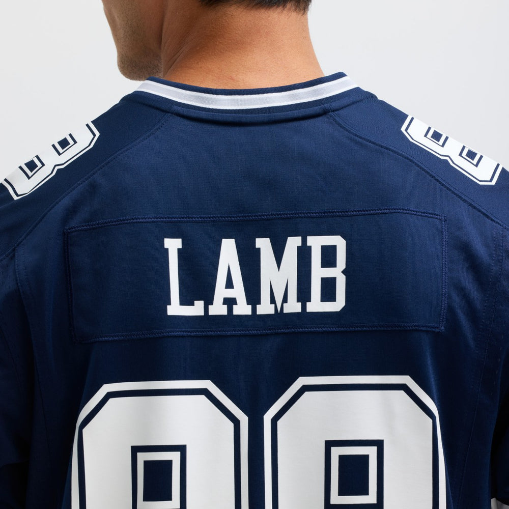 CeeDee Lamb Dallas Cowboys Game Jersey Navy