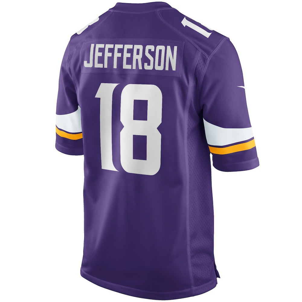 NFL Justin Jefferson Minnesota Vikings Game Jersey - Purple