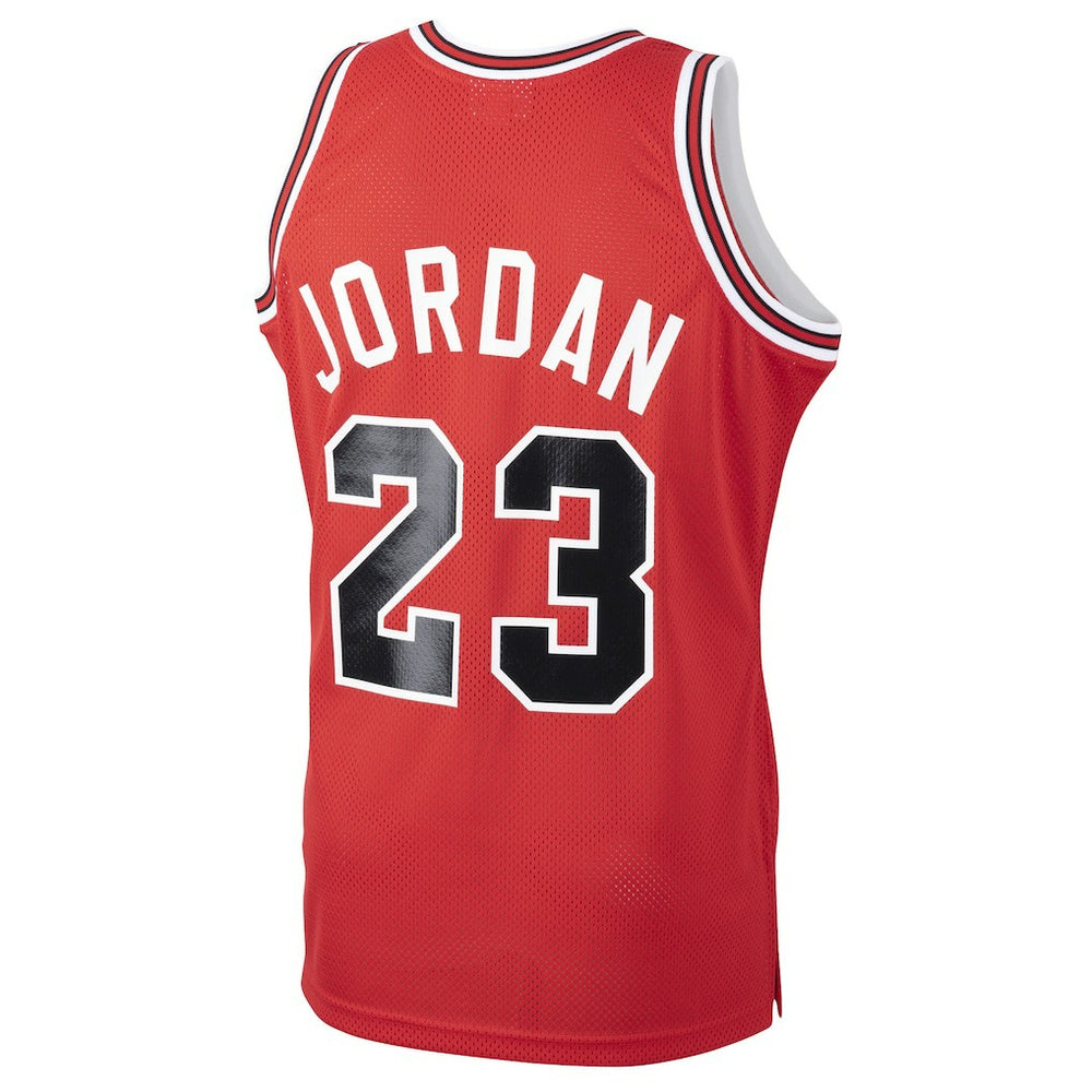Michael Jordan Chicago Bulls 1984/85 Hardwood Classics Rookie Authentic Jersey Red