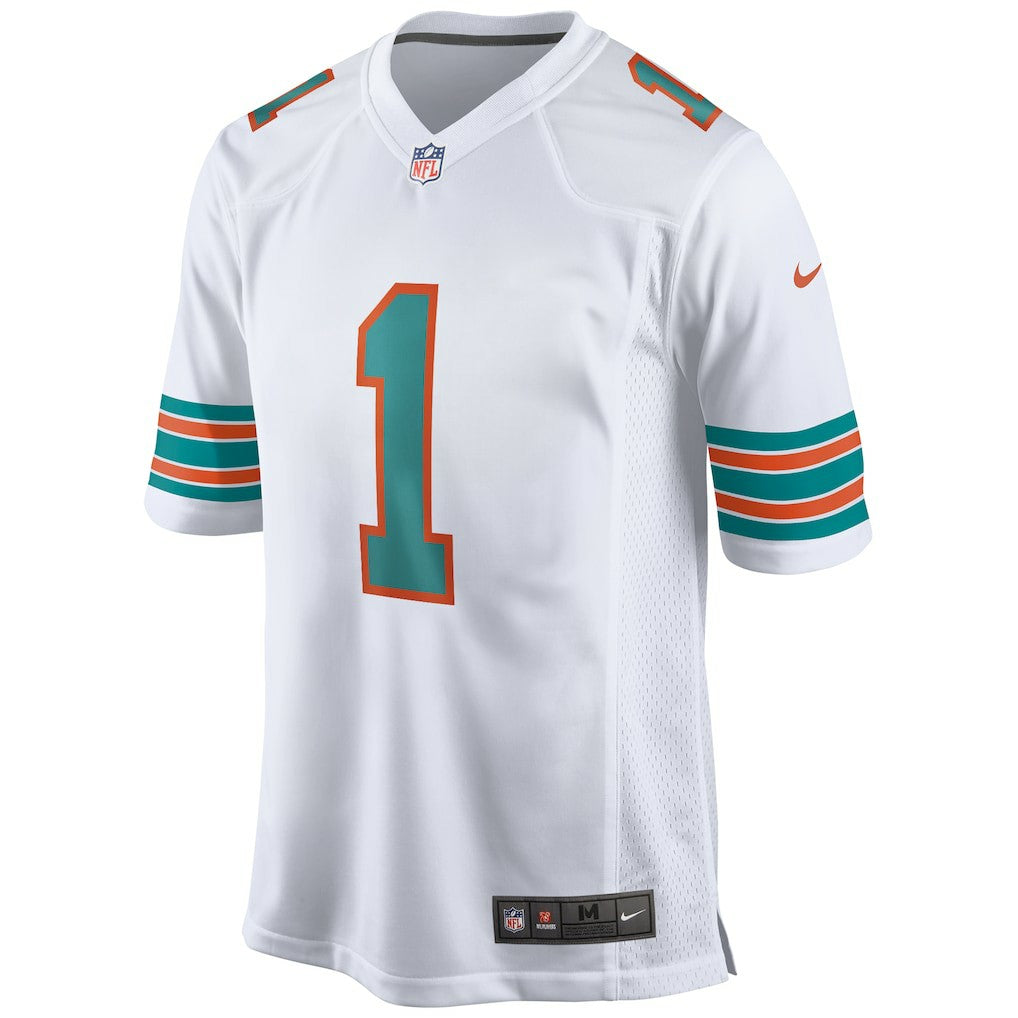 Tua Tagovailoa Miami Dolphins 2nd Alternate Game Jersey White