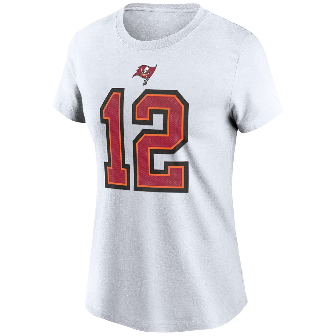 Tom Brady Tampa Bay Buccaneers Women's Name & Number T-Shirt White