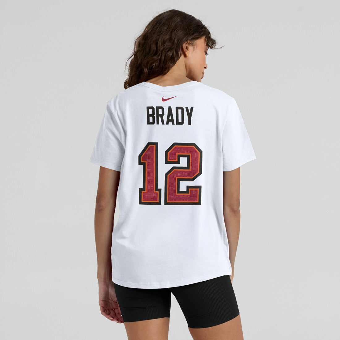 Tom Brady Tampa Bay Buccaneers Women's Name & Number T-Shirt White