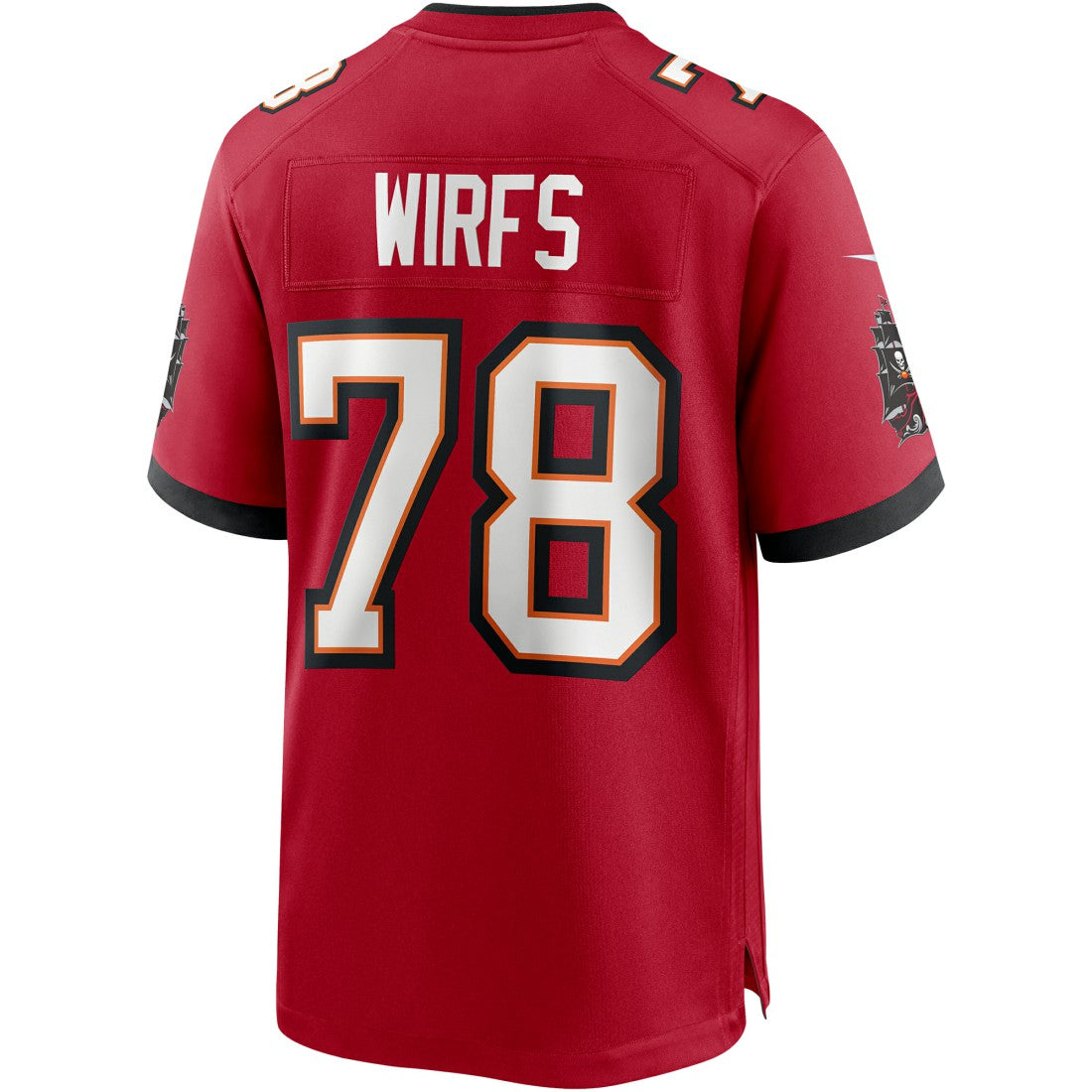 Tristan Wirfs Tampa Bay Buccaneers Player Game Jersey Red