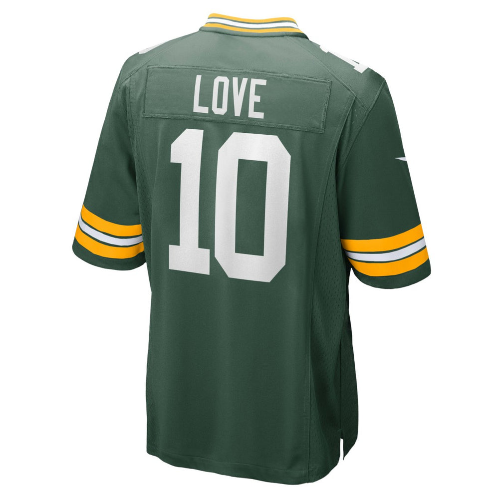 Jordan Love Green Bay Packers Player Game Jersey Green