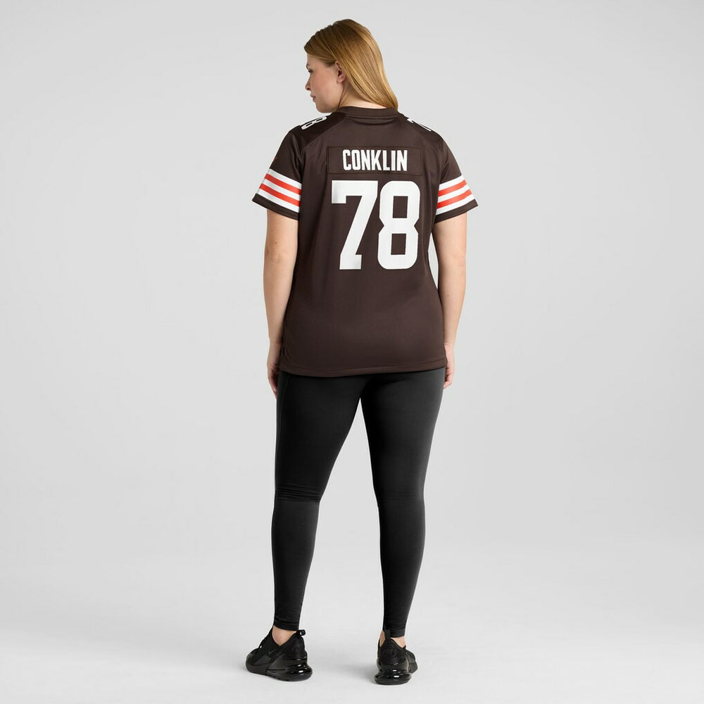 Jack Conklin Cleveland Browns Women's Player Game Jersey Brown