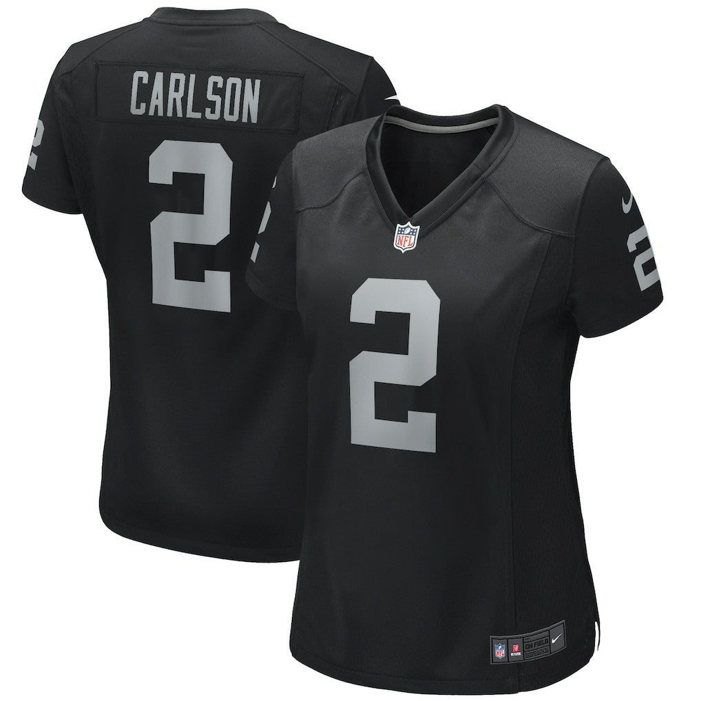 Daniel Carlson Las Vegas Raiders Women's Player Game Jersey Black