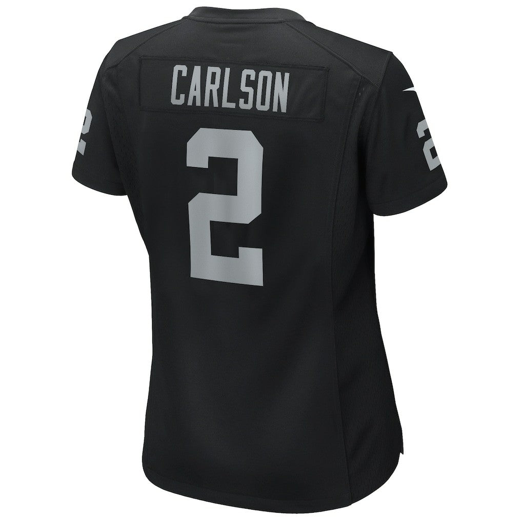 Daniel Carlson Las Vegas Raiders Women's Player Game Jersey Black