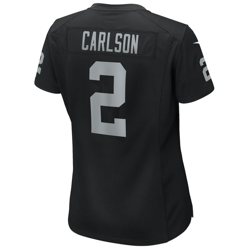 Daniel Carlson Las Vegas Raiders Women's Player Game Jersey Black