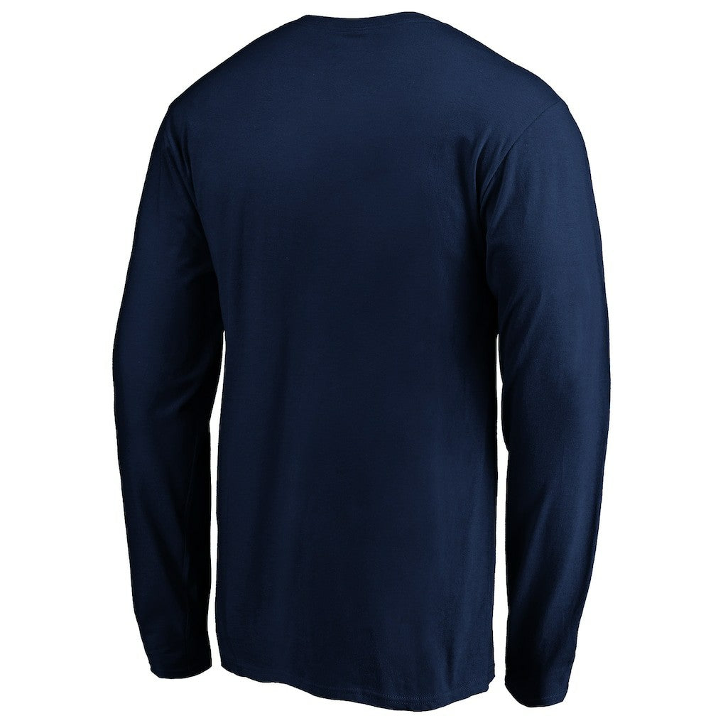Philadelphia 76ers Banner Wave Long Sleeve T-Shirt Navy