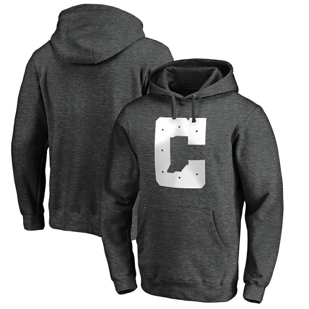 Indianapolis Colts Secondary Logo Pullover Hoodie Heather Gray