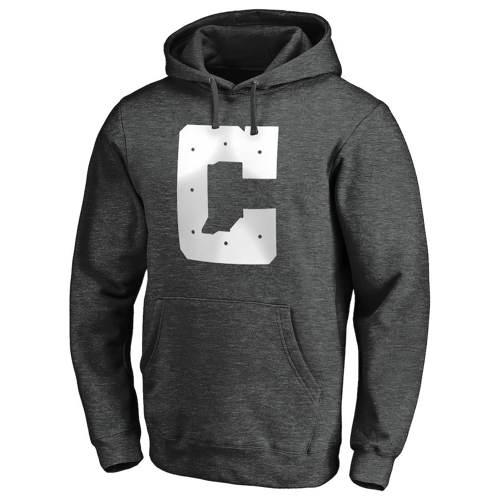 Indianapolis Colts Secondary Logo Pullover Hoodie Heather Gray