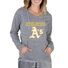 Athletics Concepts Sport Women's Mainstream Terry Long Sleeve Hoodie Top - Gray Hoodies