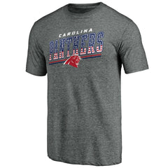 Carolina Panthers Team Freedom Tri-Blend T-Shirt Gray
