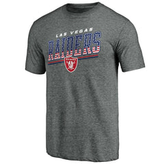 Las Vegas Raiders Team Freedom Tri-Blend T-Shirt Gray
