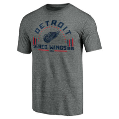 NHL Detroit Red Wings Team Freedom Tri-Blend T-Shirt - Heathered Gray